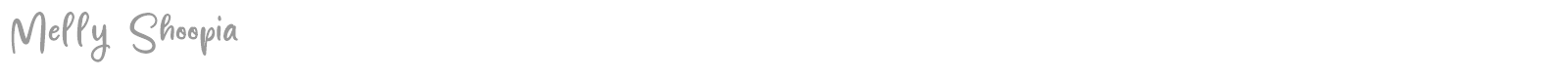 Melly Shoopia font preview